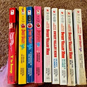 Sweet Valley High Super Thriller set